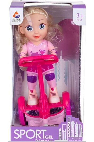 TOYSTURKA Kutulu Sesli Işıklı Howerboard lu Bebek 9509C