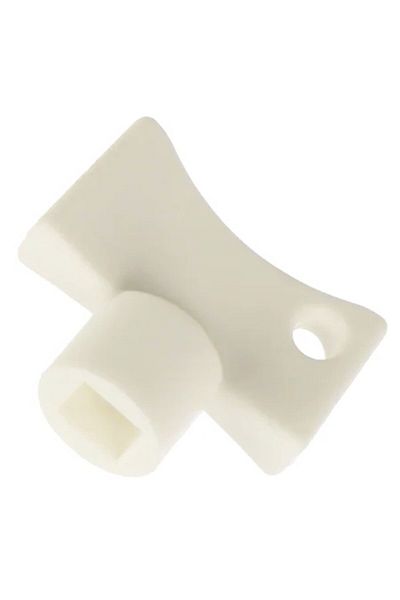 OEM Radiator bleeder wrench, universal, butterfly head, plastic, 21 x 18 x 10 mm