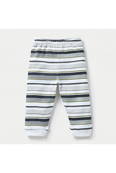 Juniors Applique Detail T-shirt and Striped Pyjama Set