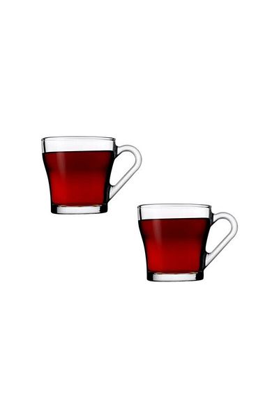 Paşabahçe Glass with Handle Chroma 55233 12 Pieces
