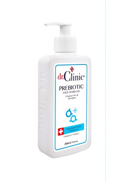 Dr. Clinic Prebiyotik Yüz Yıkama Jeli 250 ml (Normal Ciltler) Mavi