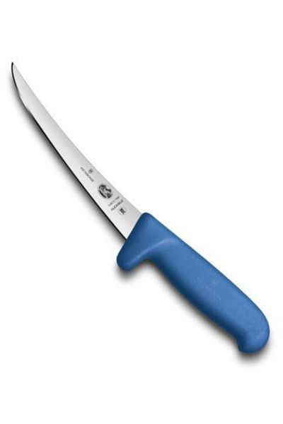 Victorinox Victorinox Fibrox Boning Knife 5.6612.15, Curved Flexible Blade 15 cm, Blue