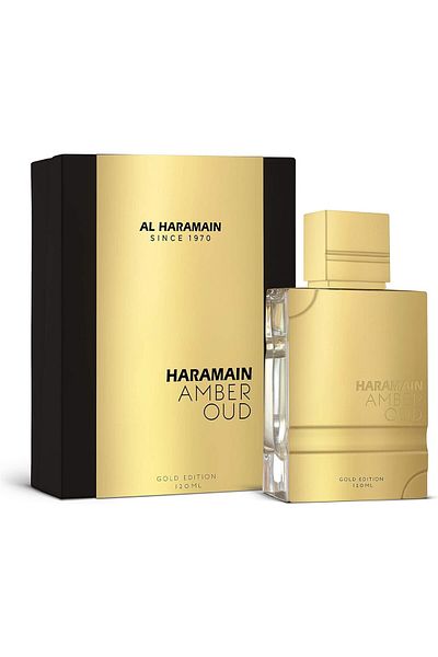Al Haramain عطر أمبر عود جولد إديشن 120 مل، 4 أونصة أو دو برفيوم للجنسين