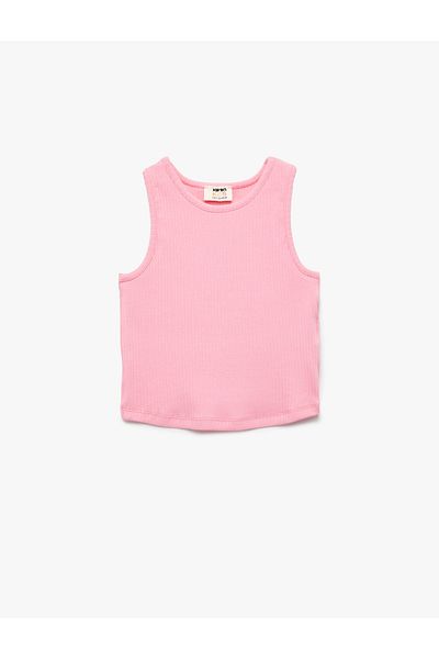 Koton Cotton Sleeveless Crew Neck Basic Crop Undershirt