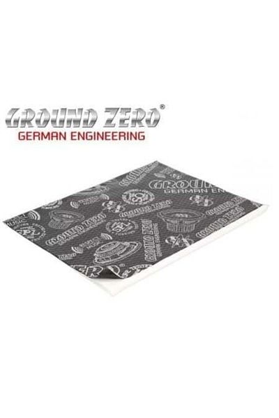 Ground Zero GZDM 3750AB-SILVER car soundproofing package, 1.8mm thickness, 3.75m², pack of 10 sheets