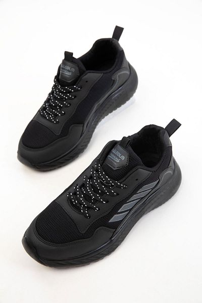 SOHO Black-Black Men's Sneaker 20737