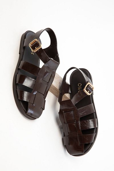 SOHO Brown Women's Sandals 20748