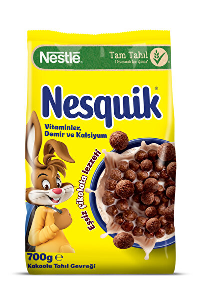 Nestle KAHVALTILIK GEVREK PAKETİ: NESQUIK Kakaolu 700g + NESFIT Sade 700g + GOLD CORNFLAKES 650g