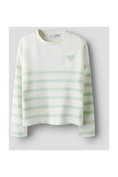 Name it Gossamer zöld gyerek pulóver