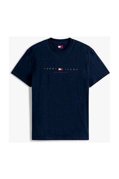 Tommy Hilfiger TJM REG FLAG LINEAR SS TEE EXT