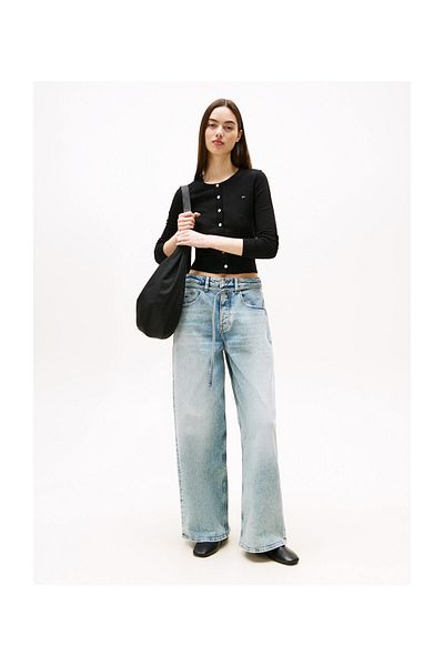 Tommy Hilfiger TJW POINTELLE CREW NECK CARDIGAN