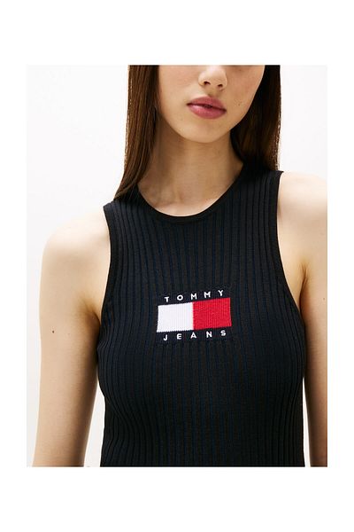 Tommy Hilfiger Minišaty s vlajkovým svetrem TJW, prodloužená délka