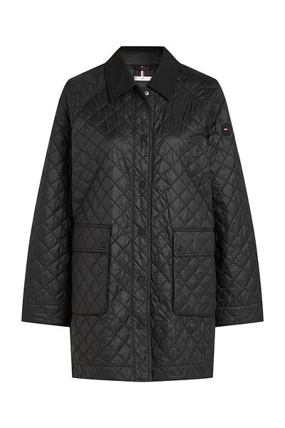 Tommy Hilfiger VYPALOVANÁ NYLONOVÁ REG QUILTED KOŠELE
