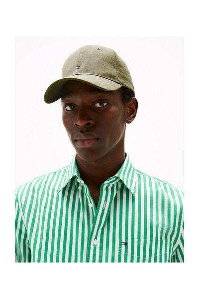 Tommy Hilfiger 6PANELOVÁ ČEPICE TH FLAG LINEN