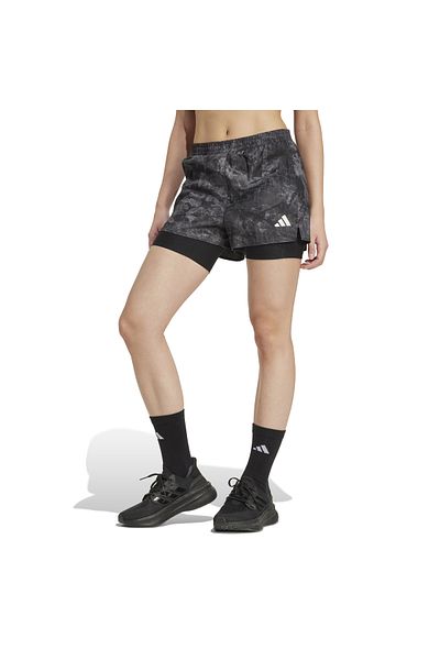 adidas Σορτς Own The Run Spray Dye 2-σε-1