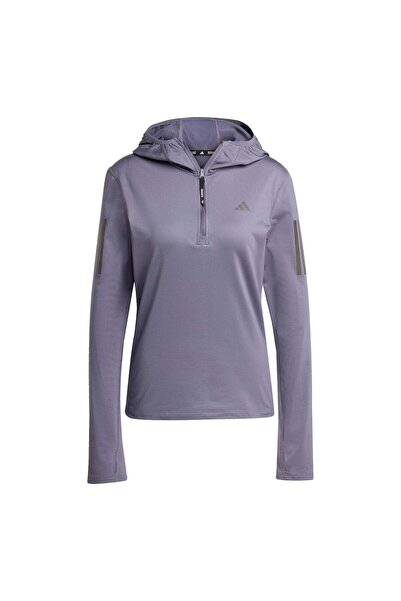 adidas Own The Run Χειμερινή μπλούζα με μισό φερμουάρ