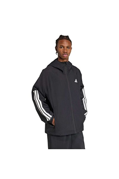 adidas Essentials CLIMAPROOF Παλτό με κουκούλα 3 ρίγες