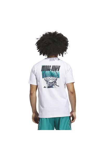 adidas Γραφικό μπλουζάκι με κρίκους