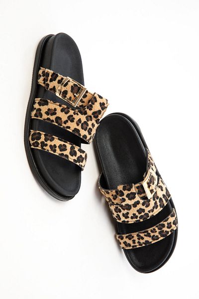 SOHO Leopard Women's Slippers 20752