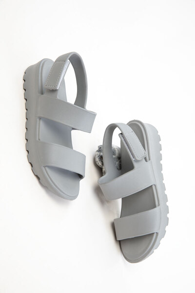 SOHO Gray Women's Sandals 20750