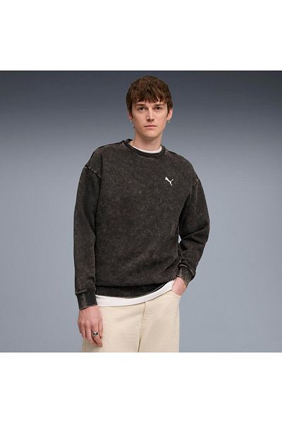 Puma Мъжки суитшърт ESSENTIALS ELEVATED Wash Crew