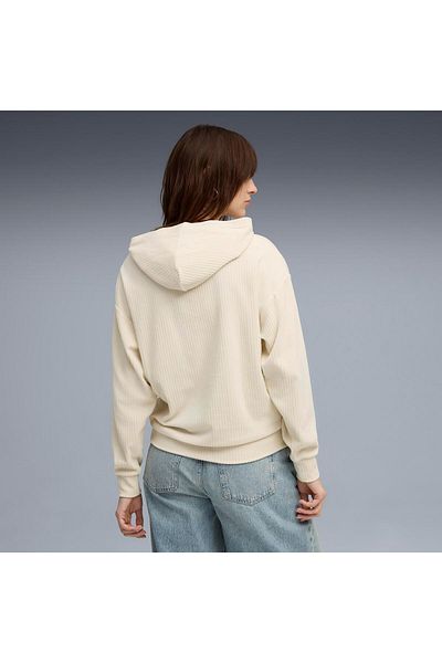 Puma ESSENTIALS ELEVATED Velour Hoodie Hanorac pentru femei