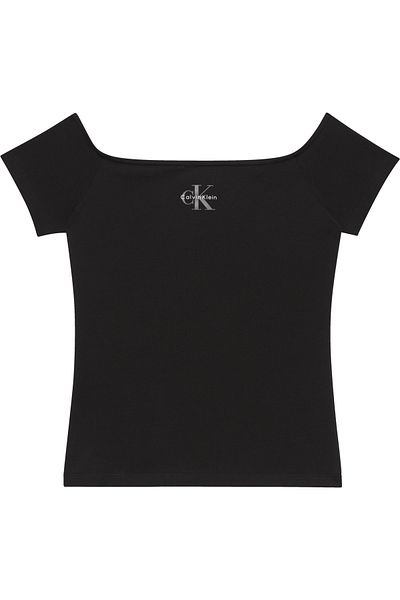 Calvin Klein MONOGRAM OFF SHOULDER STRETCH CO