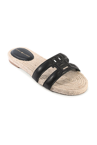 Tommy Hilfiger TH EMBOSS PLOCHÝ ESP SANDÁL