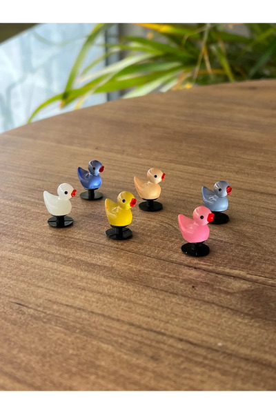 Crocs Jibbitz Terlik Süsü ÖRDEKLER 10 ADET aydınlatma ördekleri