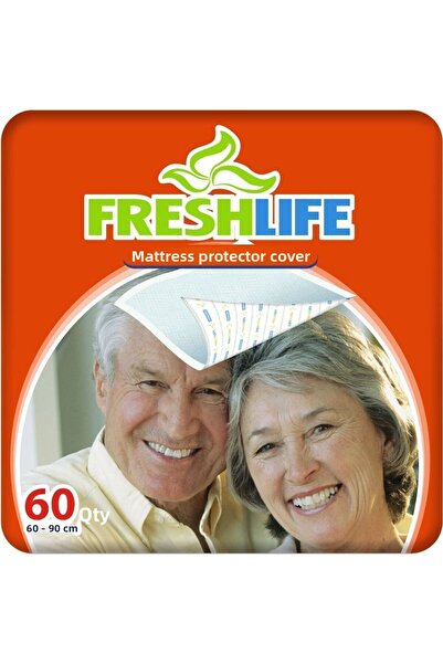 Freshlife غطاء حماية للسرير مقاس 60x90 سم - 30x2 (60 قطعة)