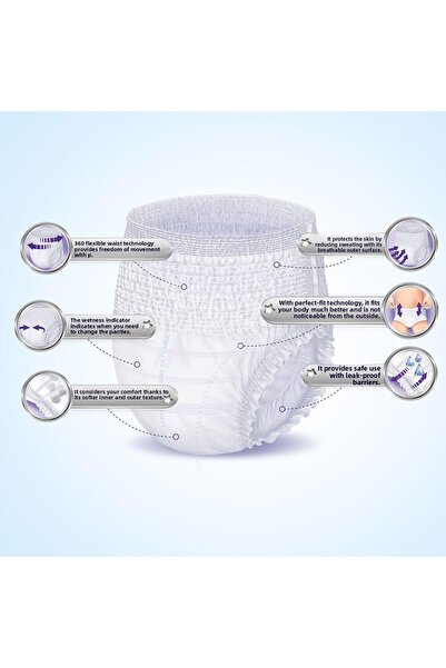 Joly Absorbent Panties Medium 30 Pieces