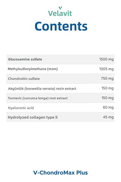 Velavit V-Chondromax Plus 90 Tablets