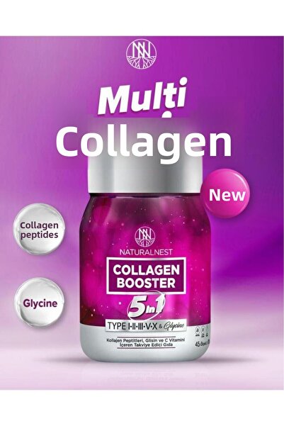 Naturalnest Collagen Booster 5 in 1 Collagen 450 Gr