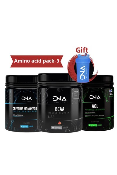 Dna Nutrition حزمة الأحماض الأمينية-3 (كرياتين 250 جرام + بي سي إيه إيه 250 ج...
