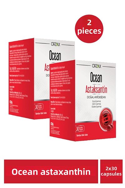 Ocean Astaxanthin 30 Capsules - 2 Pieces