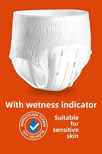 Freshlife Xlarge Absorbent Panties 2 Packs of 30 (60 Pcs)