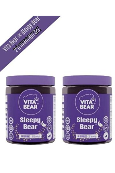Vita Bear SleepyVitamin- 60 Pieces X2 Cut