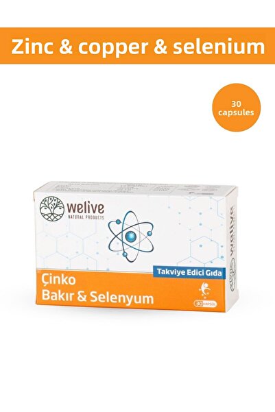 Welive Zinc&Copper&Selenium Food Supplement
