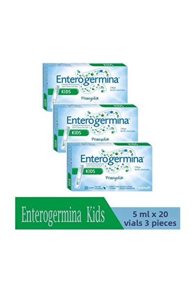 Enterogermina Kids 20 Vials 3 Pieces
