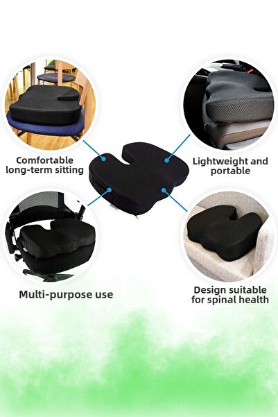 Viscomina Chair Cushion Coccyx Orthopedic Chair Sitting Cushion