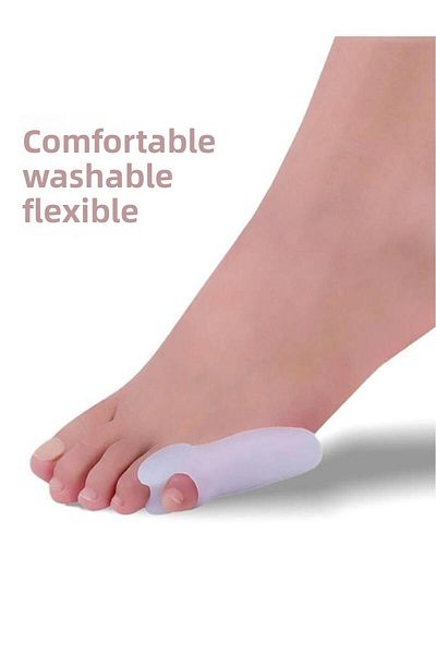 jetfast 2 Pairs Toe Pinky Roller Bone Guard for Bunion Pinky Bone Protrusion