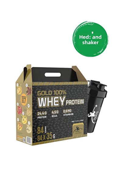 Torq Nutrition Gold Whey Protein - 35 gr x 84 Sachets, Mixed Aroma