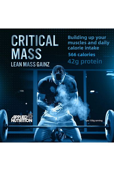 applied nutrition Critical Mass Lean Mass Gainz, Vanilla, 2.45 Kg