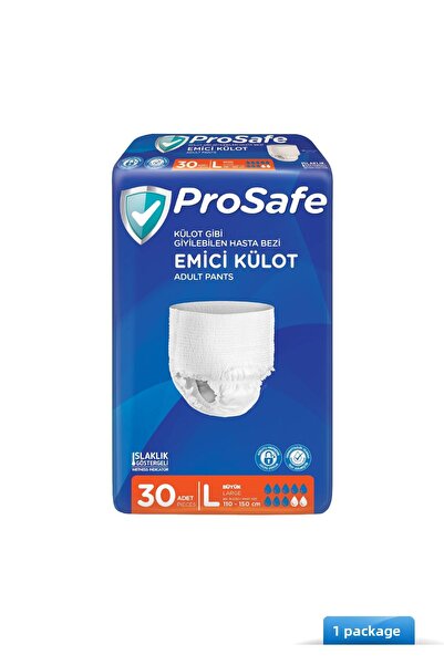 PROSAFE حفاضات للبالغين مع سراويل داخلية ماصة للسوائل، مقاس الخصر 110-150 سم،...