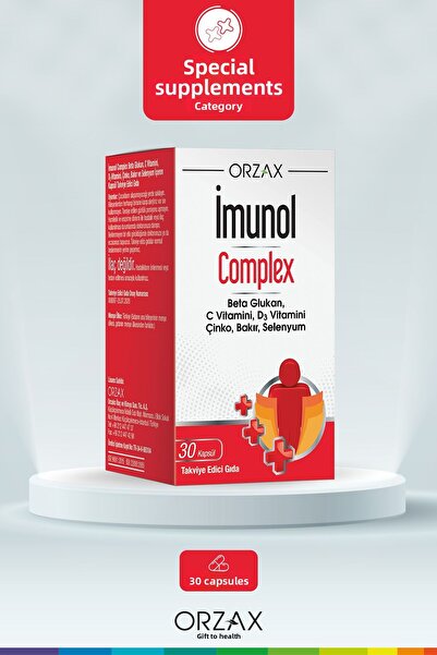 Ocean Orzax Imunol Complex Food Supplement 30 Capsules