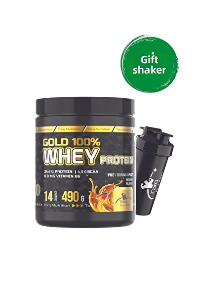 Torq Nutrition بروتين العسل الذهبي بنكهة المانجو - 490 جم