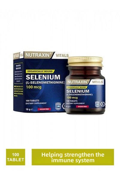 Nutraxin Selenium 100 Tablets 2 Pieces