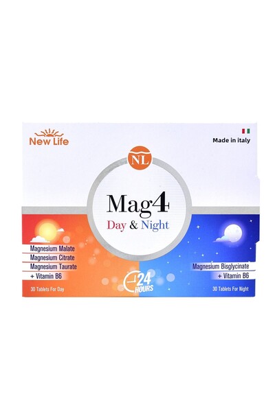 New Life Mag4 Day & Night 60 Tablets