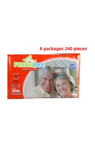 Freshlife حفاضات للمرضى 240 قطعة كبيرة