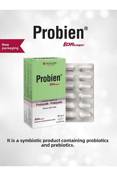 Probien Probiotic and Prebiotic Drcaps 30 Capsules